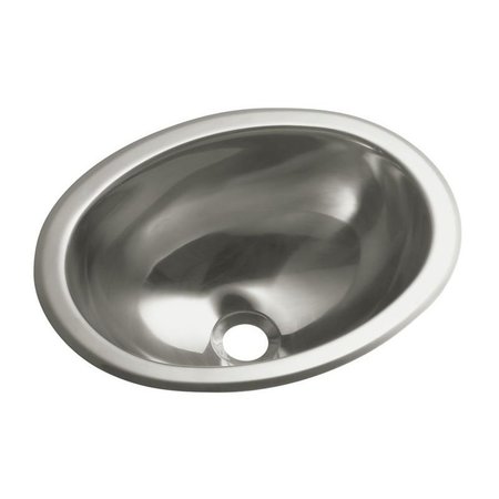 STERLING Oval Drop-In/Under-Mount Bathroom/Bar Sink 11811-0